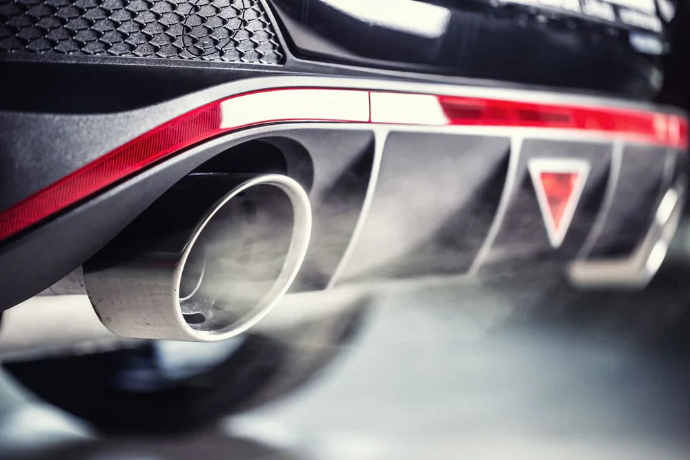 What can water leaking from the exhaust pipe mean?
