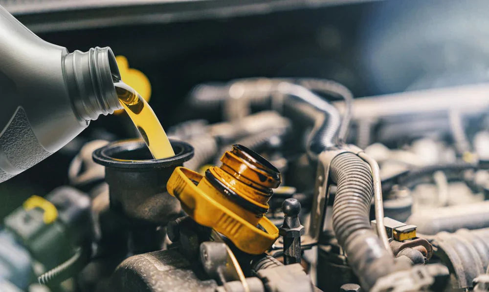 Symptoms of an engine burning oil
